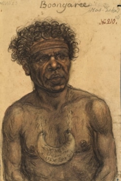 Бангари, один из лидеров коренного австралийского племени, которое населяло Австралию до колонизации континента