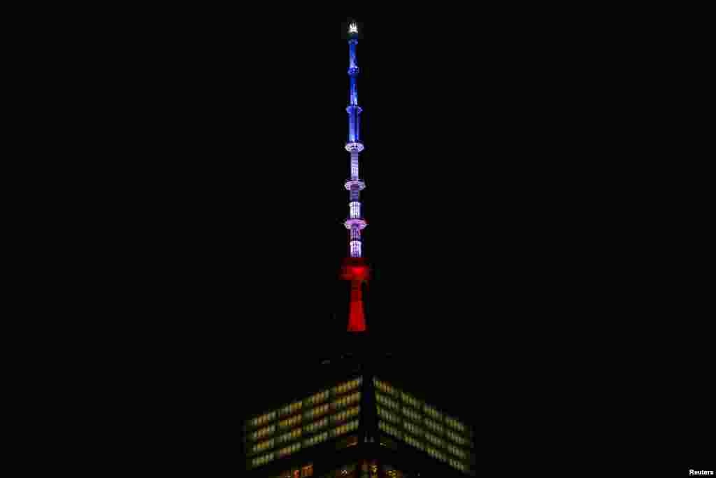 Башня Свободы Международного торгового центра 1 в Нью-Йорке