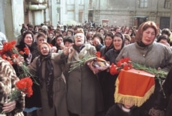 The victims of January 20, 1990 are buried in Azerbaijan.