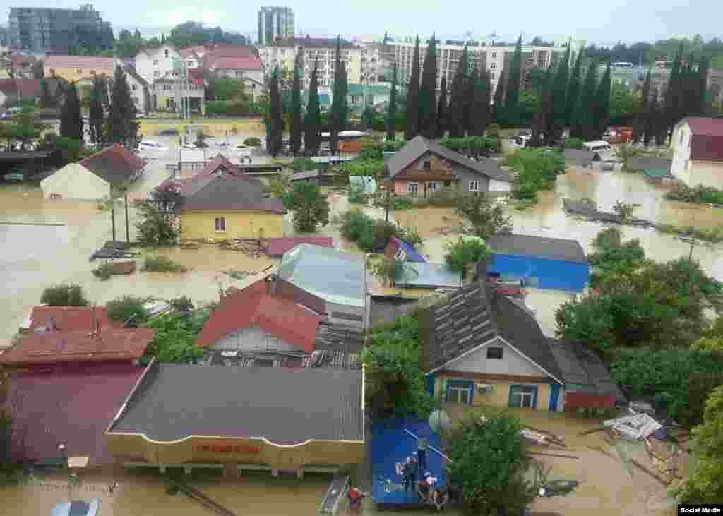 Наводнение в Кудепсте