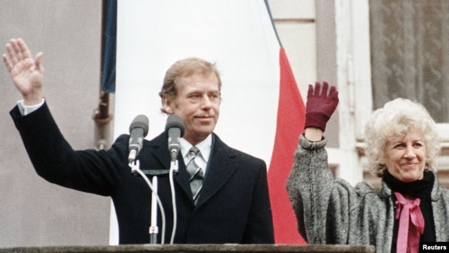 Вацлав Гавел в 1989 году