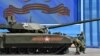 Russia -- A Russian T 14 Armata tank is ready to be towed during a rehearsal for the Victory Day military parade on Moscow's Red Square, May 7, 2015
