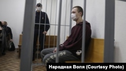 Артем Винокуров в суде. 26 января 2021 года