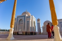 Мавзолей Ислама Каримова. Самарканд, Узбекистан, 29 ноября 2019 года.