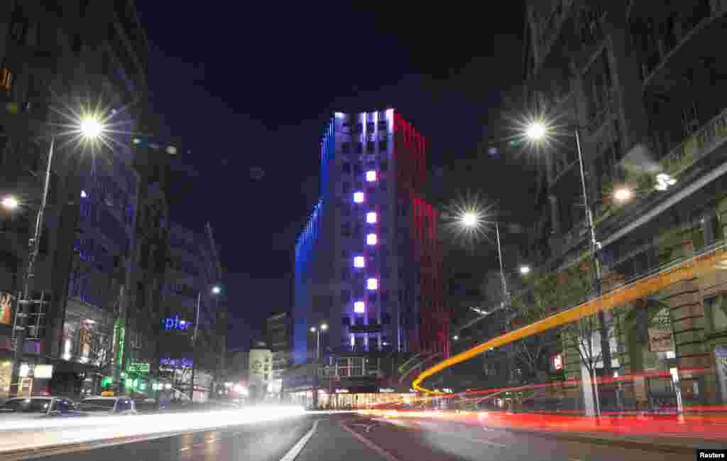 Одно из крупнейших деловых зданий Белграда