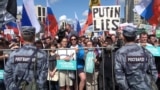 Opposition protest in Moscow