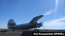 Самолет Ан-2 в Казахстане