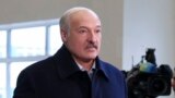 BELARUS - Belarusian President Alyaksandr Lukashenka speaks to journalists as he visits the Dobrush Paper Factory in Dobrush, February 4, 2020