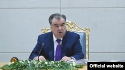 Tajik President Emomali Rahmon (file photo)