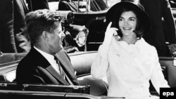 Джон и Жаклин Кеннеди в 1963 году