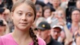 Berlin, Germany - Greta Thunberg / Swedish environmental activist Greta Thunberg attends "Fridays for Future" protest, claiming for urgent measures to combat climate change, in Berlin, Germany, July 19, 2019. REUTERS/Fabrizio Bensch