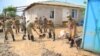 Солдаты ликвидируют последствия наводнения после прорыва дамбы Сардобинского водохранилища