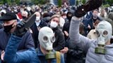 Участники предвыборного пикета в Минске 31 мая 2020 года. Фото: AFP