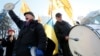 В центре Киева массовые акции протеста, полиция сообщает о более 6 тысяч человек
