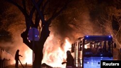 Жертвами теракта в Анкаре стали 28 человек, десятки людей ранены