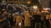Протесты в Минске в ночь с 9 на 10 августа
