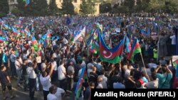 Протест оппозиционных сил Азербайджана против коррупции в стране
