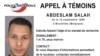 Французская полиция объявила в розыск подозреваемого в терроризме