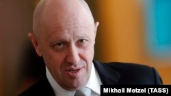 Companies linked to Russian catering tycoon Yevgeny Prigozhin have won thousands of government contracts worth billions of dollars. (file photo)