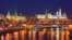 Stock Photo: Stunning Panoramic night view of Moscow Kremlin in the winter, Russia  Image ID:130095671 Copyright: Ivan Pavlov