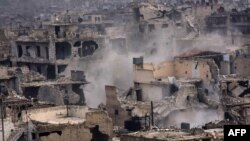 Разрушенный Алеппо 