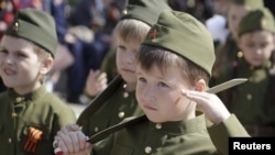Детский парад Победы в Ростове-на-Дону, 14 мая 2015