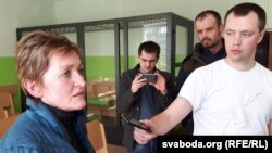 Галина Абакумчик в суде 