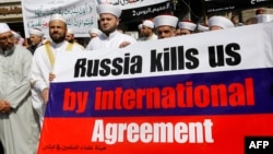 Ливанские сунниты протестуют против российских бомбардировок в Сирии