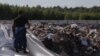 В подмосковном Поцелуево жители протестуют против строительства мусорного полигона