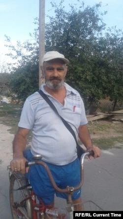 Житель хутора Чебачий Гиви Надирашвили