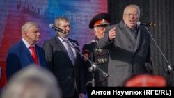 Жириновский выступает в Крыму 