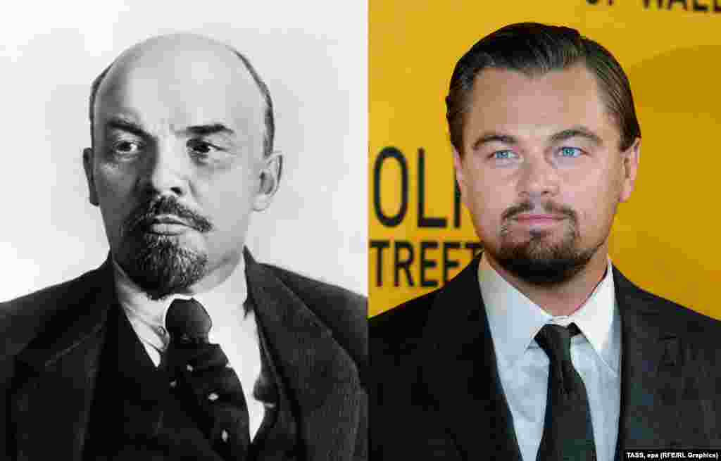 Владимир Ленин &ndash; Леонардо Ди Каприо придется пожертвовать частью волос, но в остальном он отменно подходит на роль вождя коммунистической революции. ​