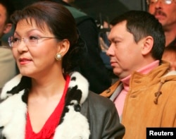 Дарига Назарбаева и ее муж Рахат Алиев, декабрь 2005