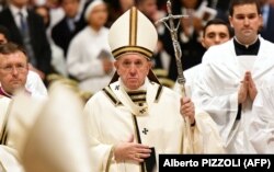 Папа Франциск, глава римско-католической церкви. Фото: AFP