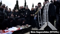 Похороны Арчила Татунашвили в марте 2018 года