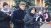 Акция "Возвращение имен" на Лубянке в Москве