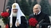 Патриарх Кирилл с Владимиром Путиным