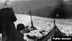 Палатка группы Дятлова, 26 февраля 1959 года