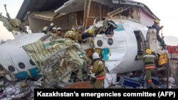 Упавший самолет Bek Air 27 декабря 2019-го