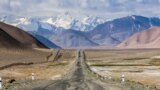Tajikistan- Beautiful view of Pamir Highway in Tajikistan 