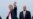 BELGIUM -- U.S. President Donald Trump is joined by Gordon Sondland, the U.S. ambassador to the European Union, second from right, as he arrives at Melsbroek Air Base, in Brussels, July 10, 2018
