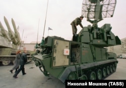 Russia's Tor anti-aircraft guided missile system uses a chassis manufactured in Belarus at MZKT, one of the Belarusian companies affected by strikes.