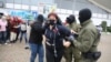 В Минске задержали участников акции в поддержку репрессированных и Марии Колесниковой 