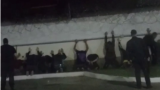 Видеозапись избиения задержанных в изоляторе на Окрестина
