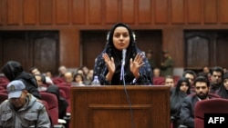 Выступление Рейхане Джаббари в суде в 2008 году