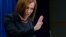 U.S. -- US State Department spokeswoman Jen Psaki speaks at the daily briefing at the State Department in Washington, March 10, 2014