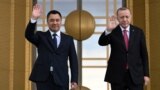 TURKEY -- Ankara Sadyr Japarov meets with Recep Tayip Erdogan in Ankara