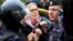 Задержание Соболь во время протестов 3 августа