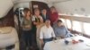 Former Kyrgyz President Almazbek Atambayev and his supporters.