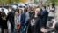 Russia -- Russian blogger Anton Nosik speaks with journalists after his court hearing in Moscow, October 3, 2016